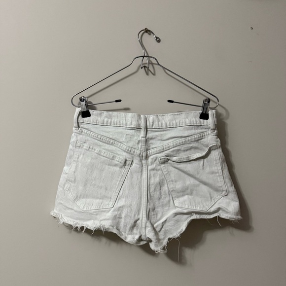 Abercrombie & Fitch White Jean Shorts - Picture 10 of 14